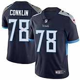 Nike Men & Women & Youth Titans 78 Jack Conklin Navy New 2018 NFL Vapor Untouchable Limited Jersey,baseball caps,new era cap wholesale,wholesale hats